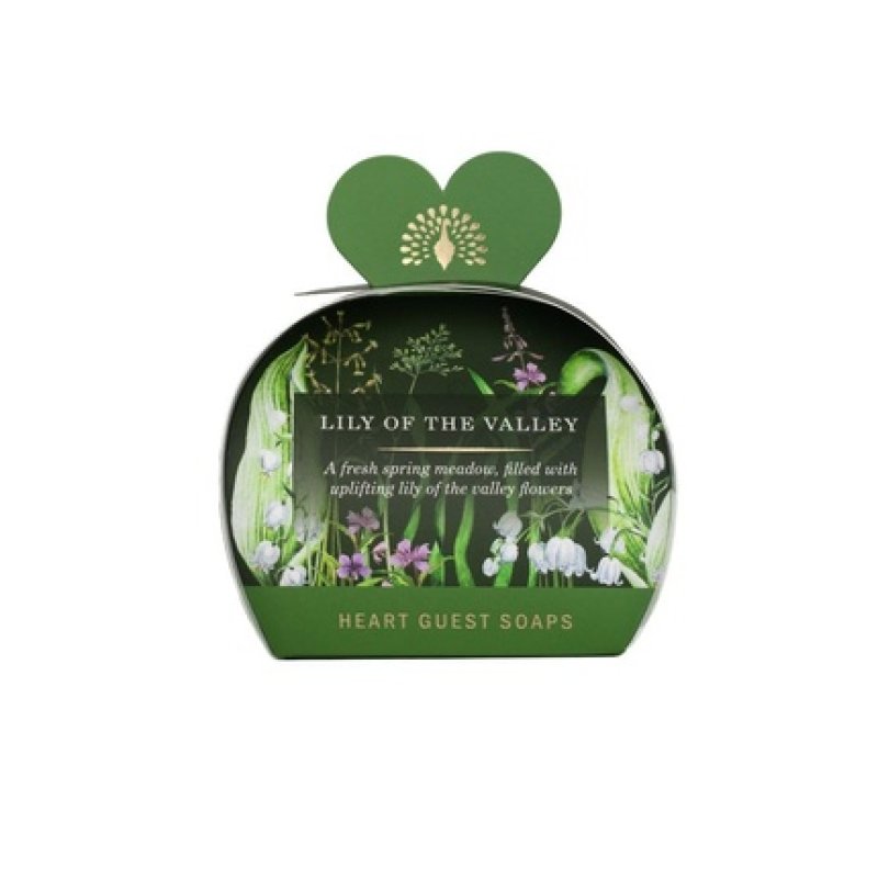 The English Soap Company Luxury Packed Guest Soaps Lily of the Valley 3x20g