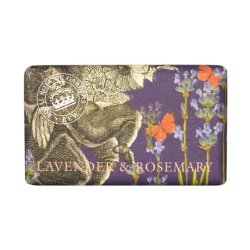 The English Soap Company Royal Botanical Gardens Kew Wrapped Soap Bar Luxury Lavender Shea Butter Soap Bar 240g