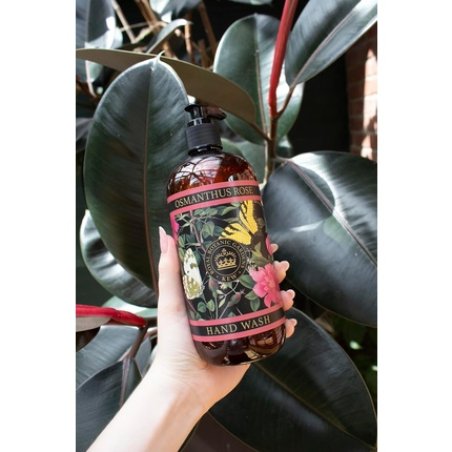 The English Soap Company Kew Gardens Hand and Body Wash with Aloe Vera and Vitamin E Osmanthus Rose Scent 500ml