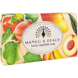 The English Soap Company Mango & Peach Vintage Wrapped Soap Bar 190g