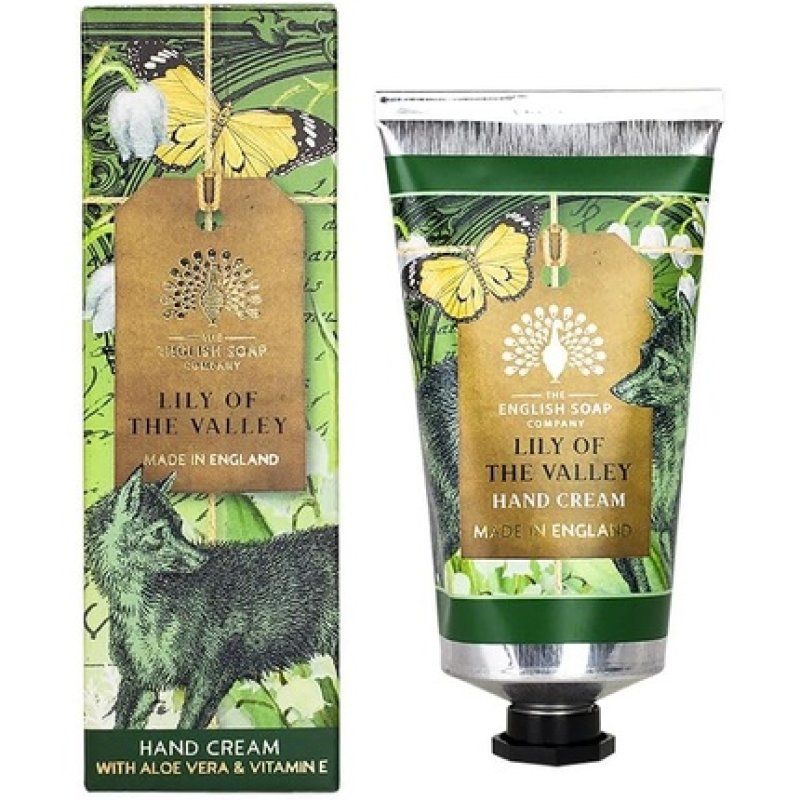 The English Soap Company Anniversary Hand Cream Luxury Lily Moisturising Hand Cream for Men and Women Lily of the