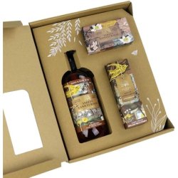 The English Soap Company Anniversary Hand and Body Gift Box Indian Sandalwood