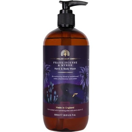 Frankincense & Myrrh Hand & Body Wash Soap 500ml 16.9fl oz.