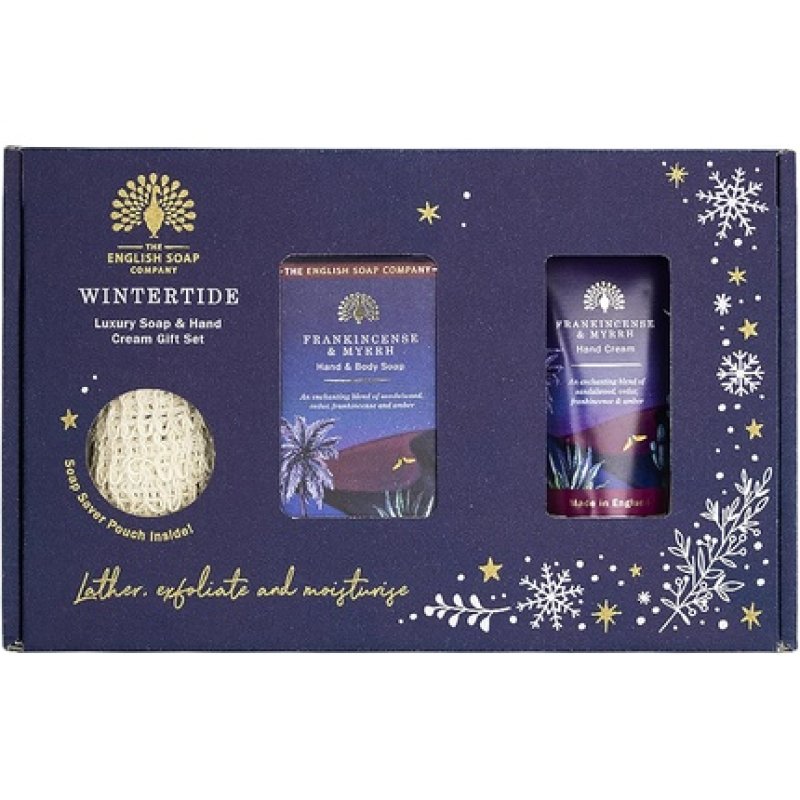Wintertide Frankincense & Myrrh Luxury Soap & Hand Cream