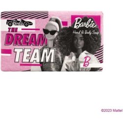 The English Soap Company Barbie The Dream Team Soap Bar Luxury Grapefruit Shea Butter Soap Bar 190g