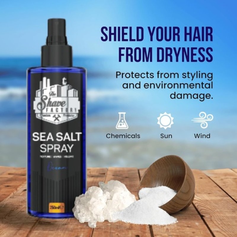 The Shave Factory Ocean Sea Salt Spray for Hair