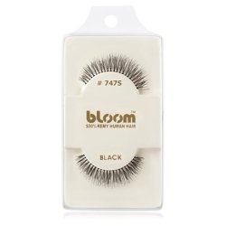 Bloom Natural False Eyelashes in Black - 1 cm