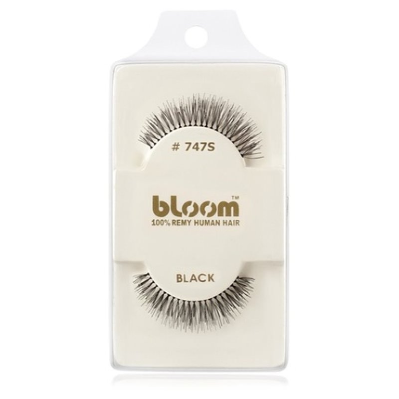 Bloom Natural False Eyelashes in Black - 1 cm