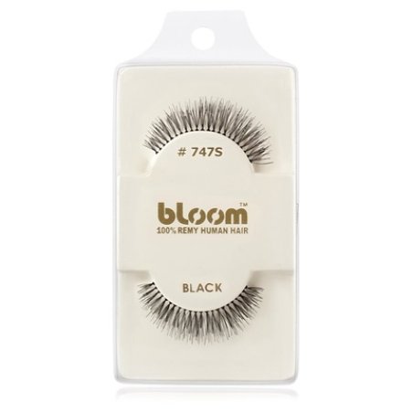 Bloom Natural False Eyelashes in Black - 1 cm