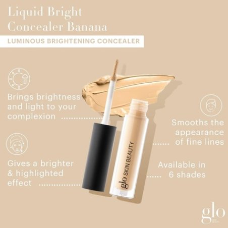 Glo Skin Beauty Luminous Brightening Concealer Makeup Banana