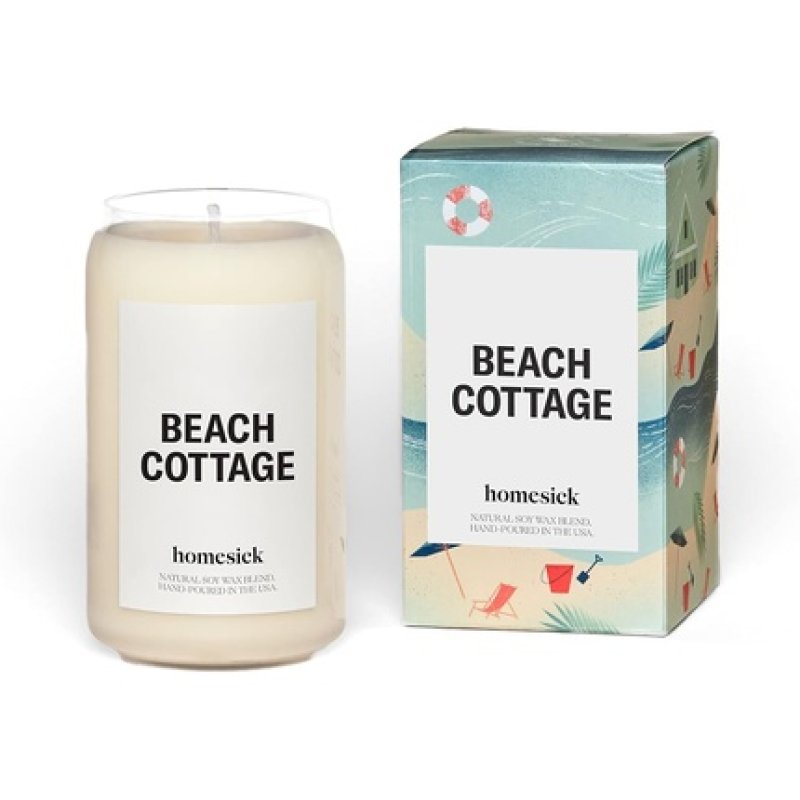Homesick Beach Cottage Premium Scented Candle 400ml
