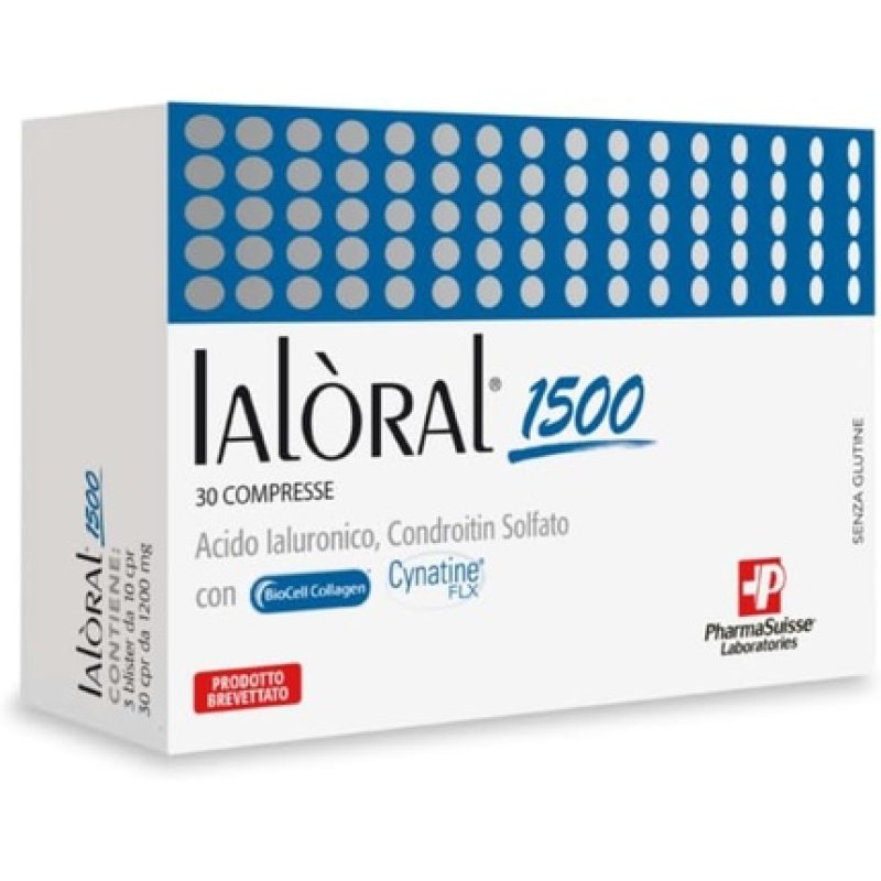 Pharmasuisse Laboratories Ialoral 1500 Dietary Supplement 30 Tablets