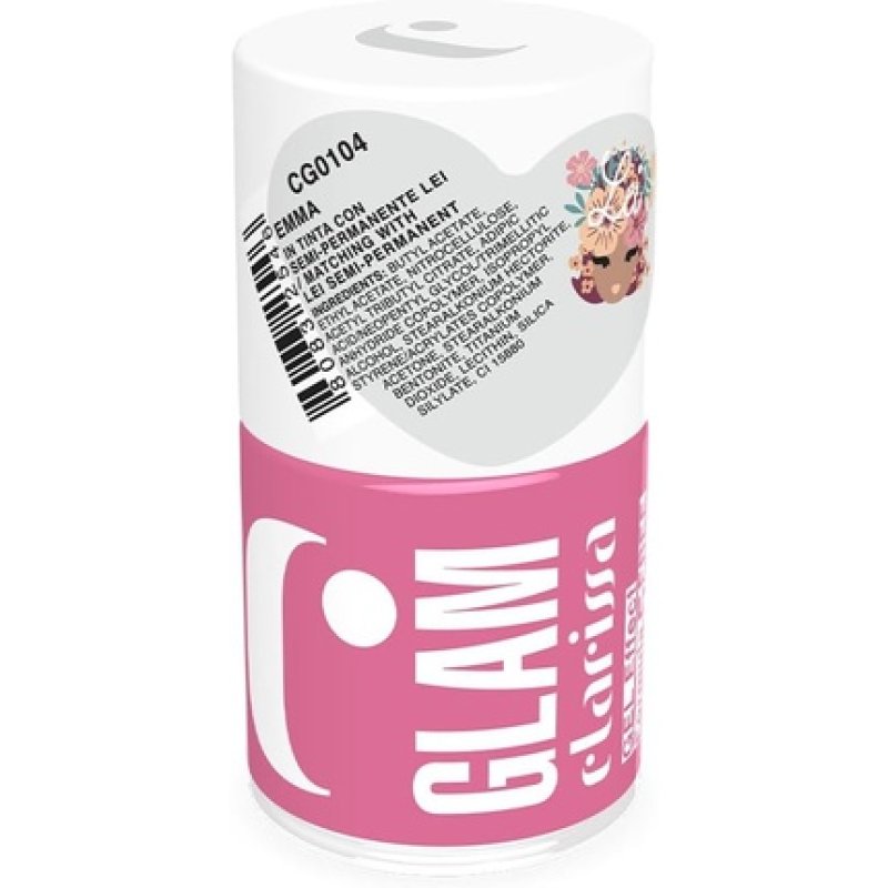 Clarissa C-Glam Gel Effect Nail Polish 104 Emma