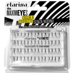 Clarissa Maximeyes Black Eyelash Clusters Knot-Free Short