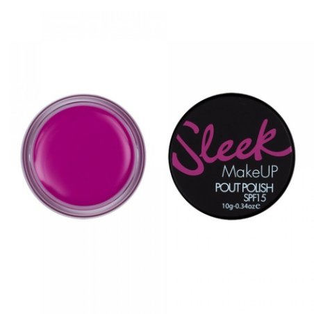 Sleek Makeup Pout Polish Lip Balm Raspberry Rhapsody With Spf 15, 10 Grams