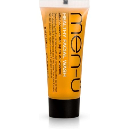 men-u Healthy Facial Wash Buddy Tube UltraConcentrate Healthy Face Cleanser 15ml
