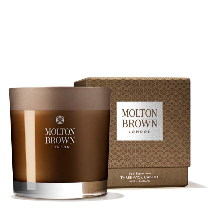 Molton Brown Black Peppercorn bougie en cire Cylindre Poivre noir Marron 1 pièce(s)