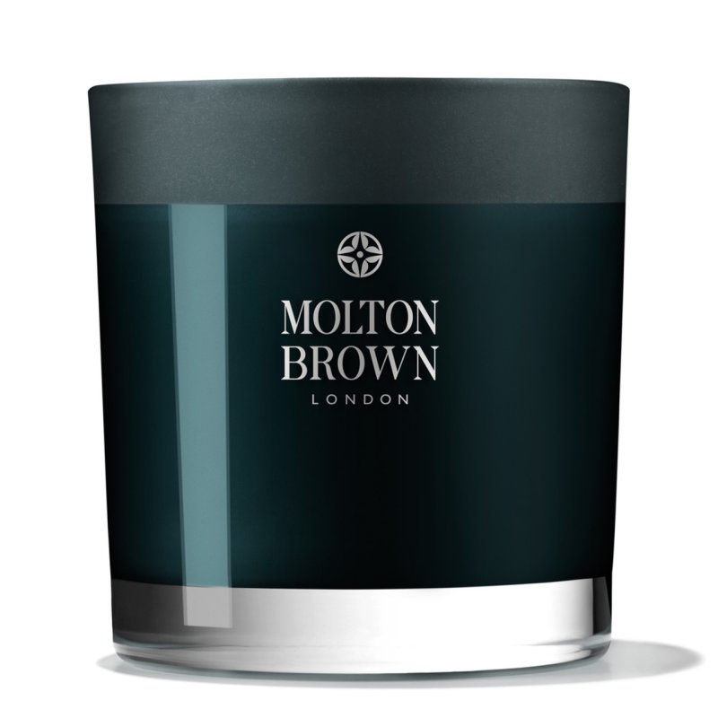 Molton Brown Russian Leather wax candle Cylinder Green 1 pc(s)