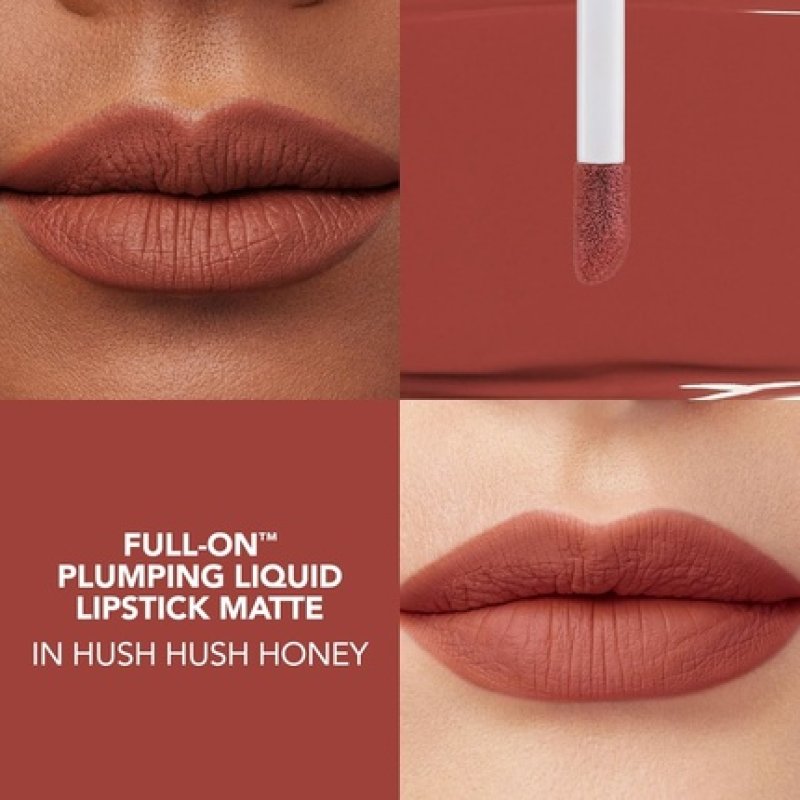 Buxom Full-On Plumping Liquid Lipstick Matte - Transfer-Proof Plumping Lip