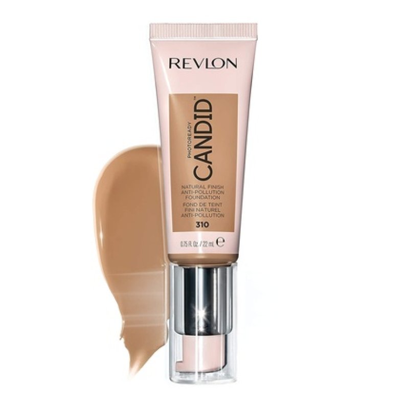 Revlon PhotoReady Candid Natural Finish Foundation with Anti-Pollution Antioxidant and Anti-Blue Light Ingredients 0.75