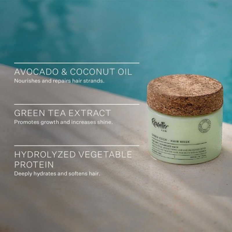 Remilia Hair Mask for Dry Damaged Hair and Growth - Deep Conditioning