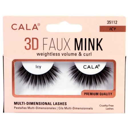 CALA 35112 eyelash extension Strip lashes Black