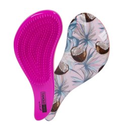 CALA 66854 brosse à cheveux et peigne Adulte Brosse à cheveux rectangulaire Fuchsia, Blanc 1 pièce(s)
