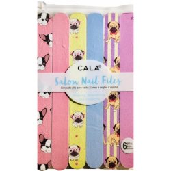 Cala Animal Lover Nail Files 6 Count - Pack of 6
