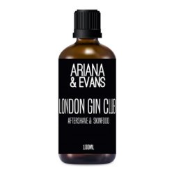 Ariana & Evans London Gin Club Aftershave Made in USA 100ml with Aloe Vera Juice