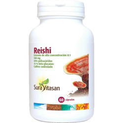 Sura Vitas Sura Vitas Reishi 500 Milligrams 60 Vegetable Capsules