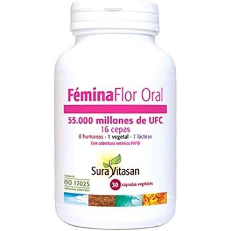 Nutricosmetics Sura Vitas Femina Flor Oral 30 Capsules 55000 Mil