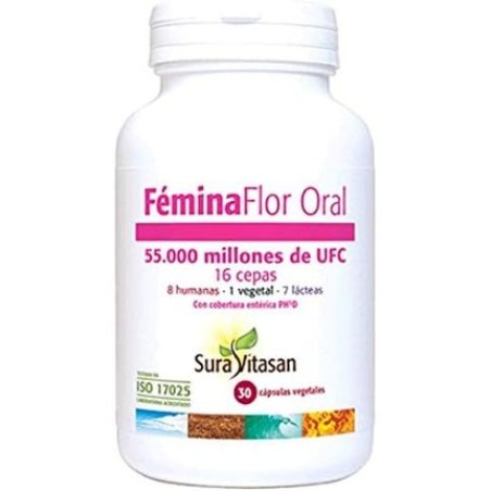 Nutricosmetics Sura Vitas Femina Flor Oral 30 Capsules 55000 Mil