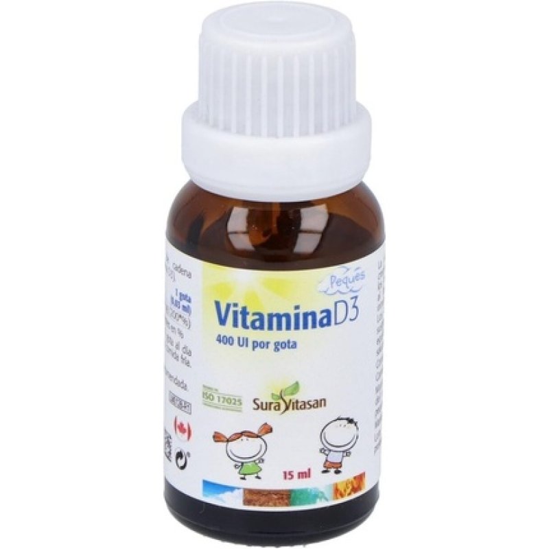 Sura Vitas Vitamin D3 for Children 15ml