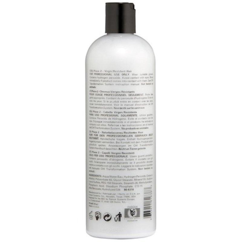Cosmo Farouk Chi Transformation System Phase 2 Formula A Solution for Resistant Hair