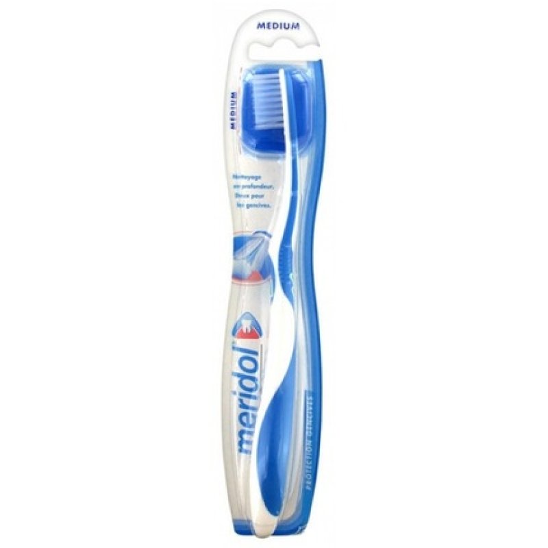 Meridol Medium Toothbrush Cleans Thoroughly and Is Gentle on Gums