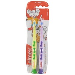 Elmex Toothbrushes for Beginners Flexible 0-3 Years
