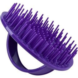Denman Purple Scalp Massager and Detangling Hair Brush for Thick or Thin Hair Curly or Straight Hair - Shower or Bath -