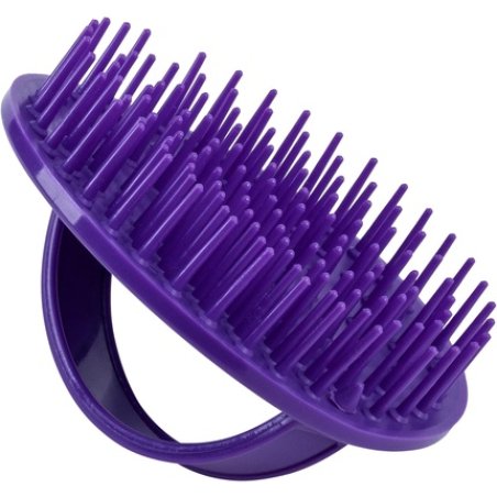 Denman Purple Scalp Massager and Detangling Hair Brush for Thick or Thin Hair Curly or Straight Hair - Shower or Bath -