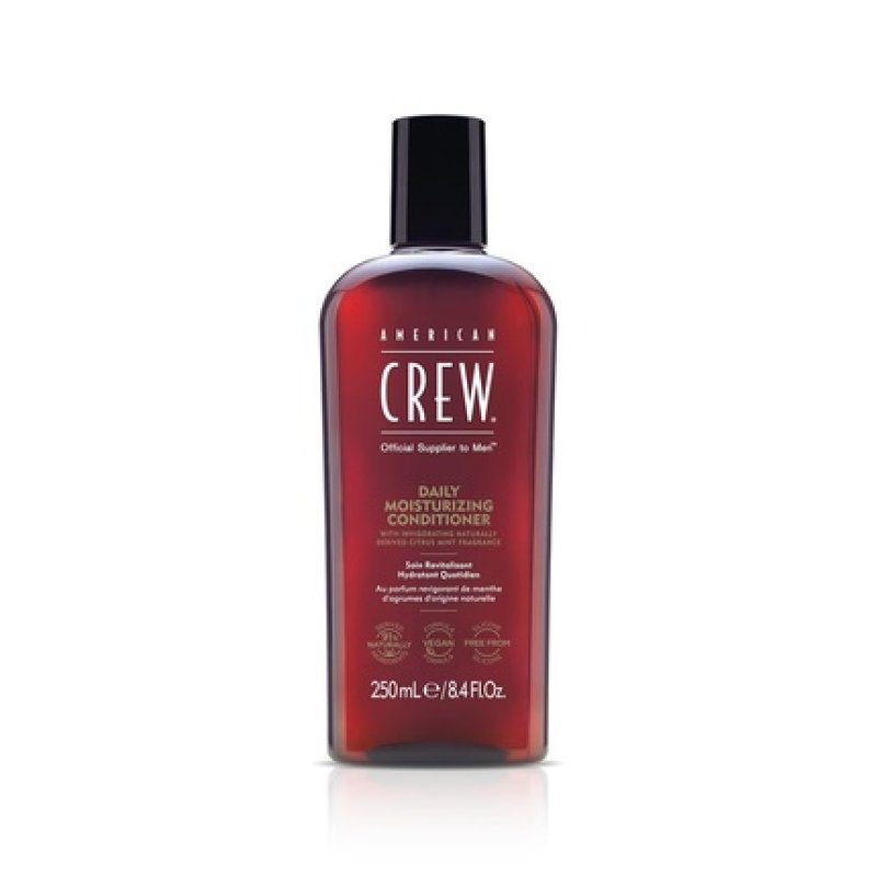 American Crew Grooming Set for Men Daily Deep Moisturizing Shampoo 250ml