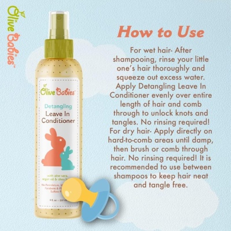 Olive Babies Detangling Leave-In Conditioner