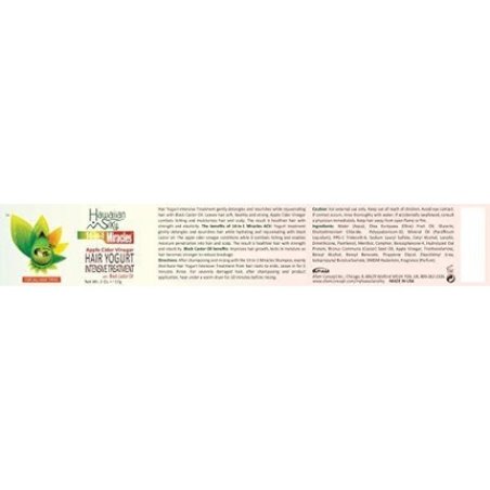 Hawaiian Silky 14 in 1 Miracles Hair Yogurt Intensive Treatment with Black Castor