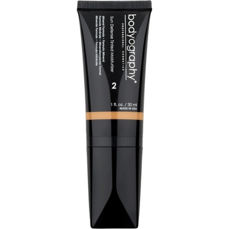 Bodyography Sun Defense Tinted Facial Moisturizer Skin Tint with SPF 12