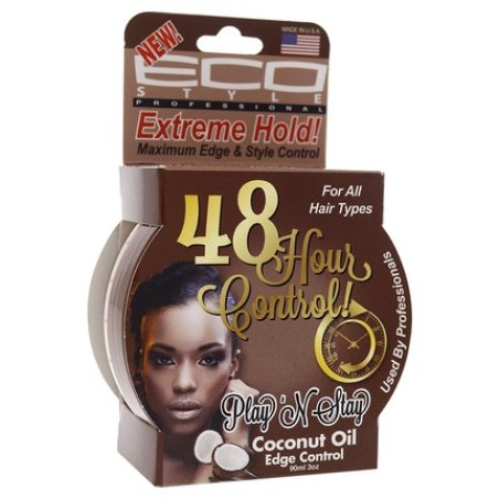 Ecoco Playn Stay Edge Control Gel with Coconut Oil 0.11kg