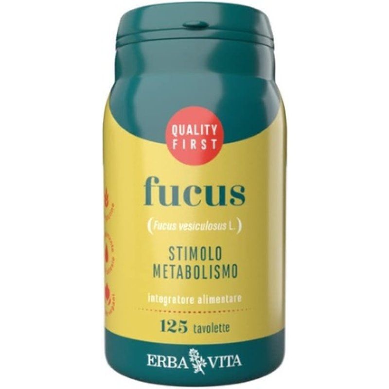 ERBA VITA Alga Bruna-Fucus Dietary Supplement 125 Tablets