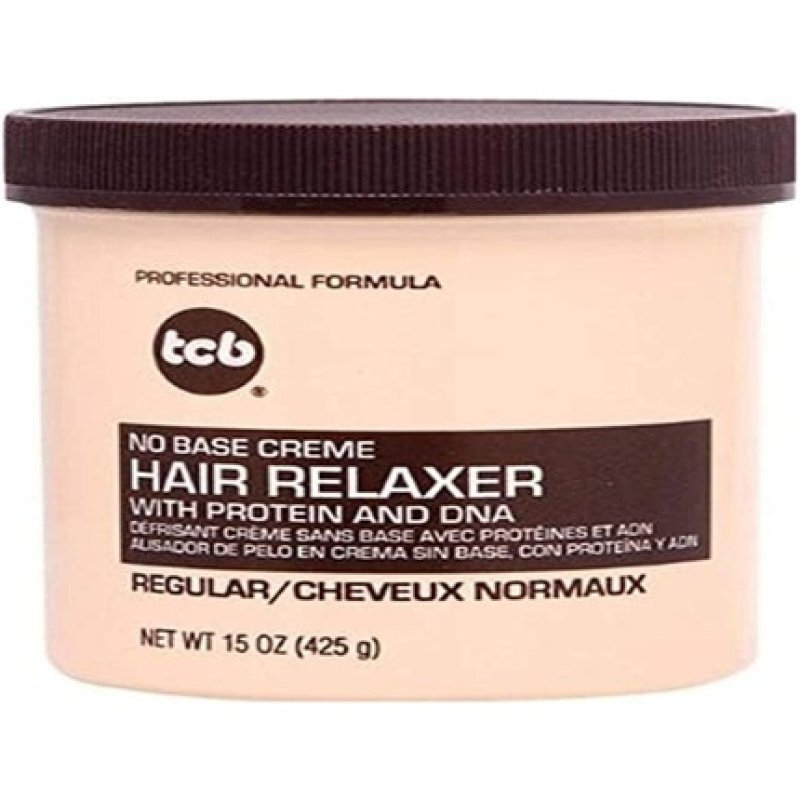 TCB Professional No Base Creme Hair Relaxer Regular Strength 18.75oz