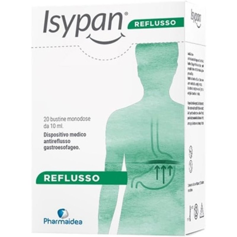 Pharmaidea Isypan Anti-Reflux Medical Device 10 Sachets