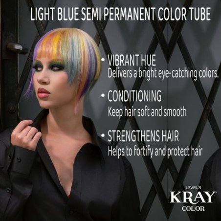Level 3 Kray Semi Permanent Hair Color with Aloe Vera
