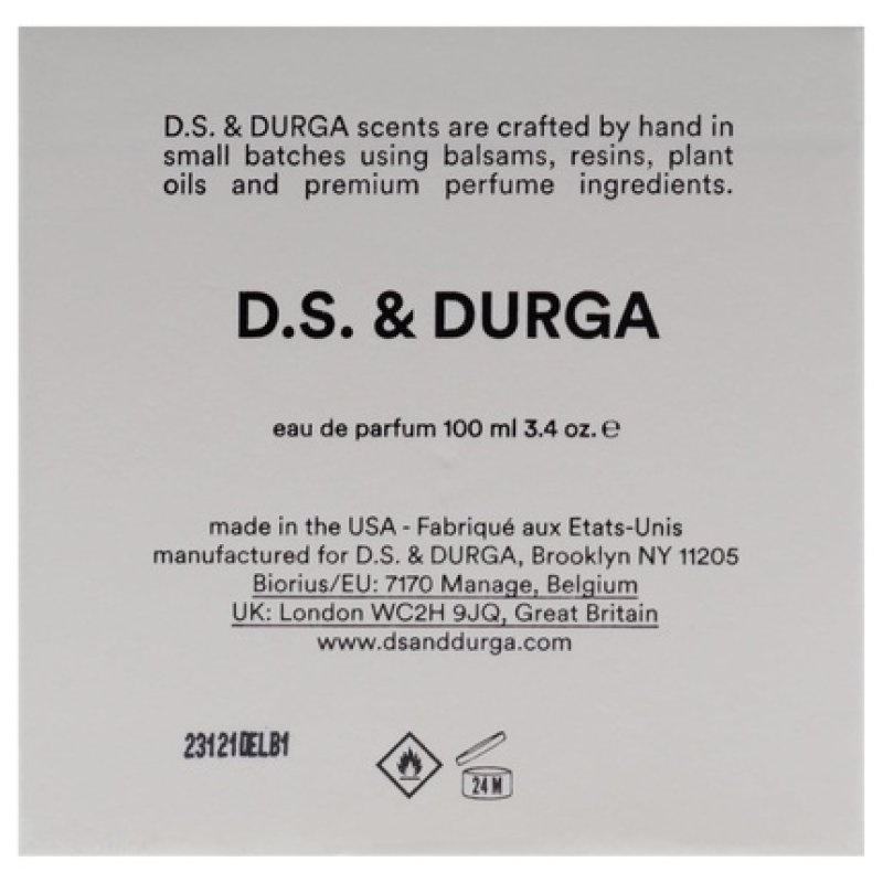 Ds & Durga Pistachio Unisex Eau de Parfum Spray 3.4 Oz
