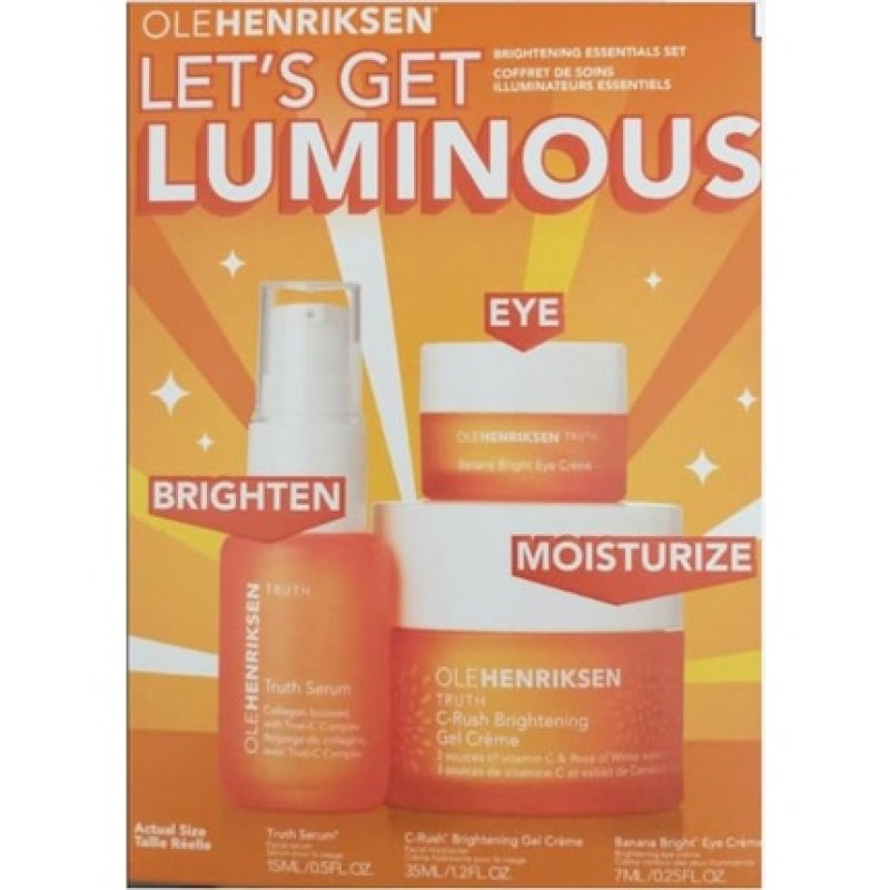 Olehenriksen Let's Get Luminous Brightening Essentials Set
