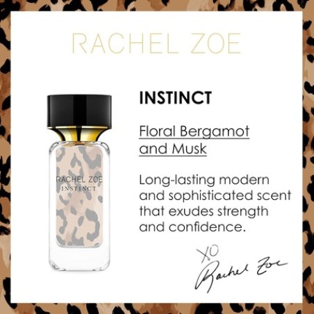 Rachel Zoe Instinct Eau de Parfum Spray 1 oz - Perfectly Balanced Feminine Perfume for Women